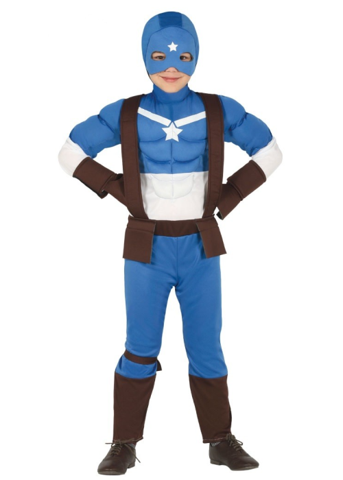 Disfraz de capitan Star Infantil - Disfraces de Superheroes y Comics