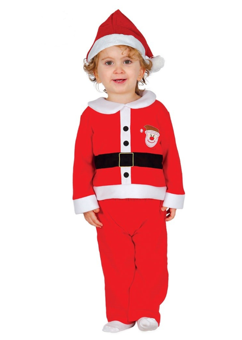 Disfraz de Papa Noel Baby Eco - Disfraces Navideños para Bebes
