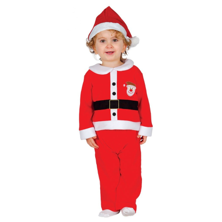 Disfraz de Papa Noel Baby Eco - Disfraces Navideños para Bebes