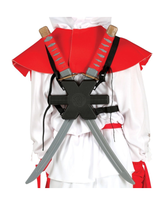 2 épée de samouraï avec Treillis