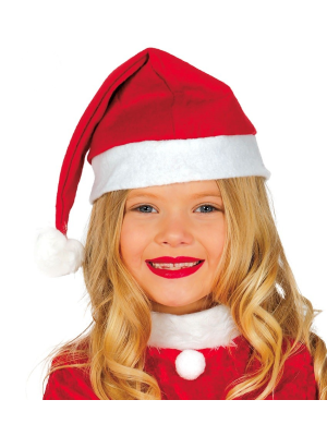 Touca De Papai Noel Infantil