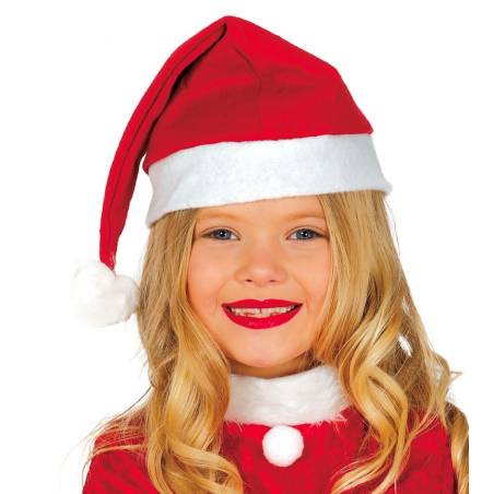 Gorro Papa Noel Infantil - CELEBRACIONES