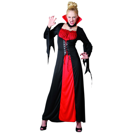 Disfraz de Vampiresa Roja para Mujer - Disfraces Halloween Vampiros
