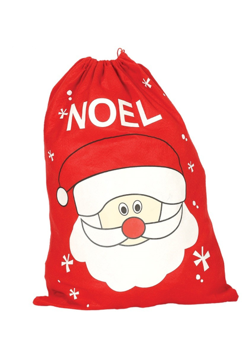 Saco Papa Noel - Complementos Navideños