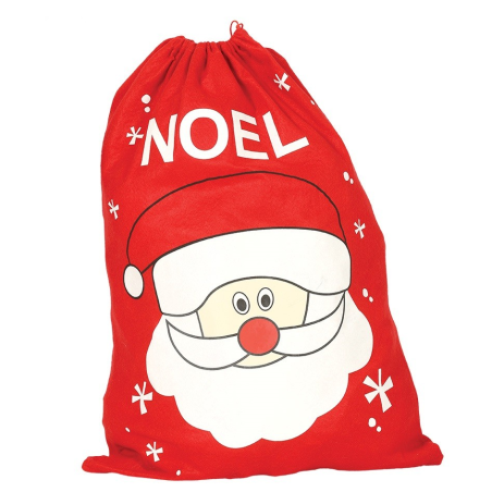 Saco Papa Noel - Complementos Navideños