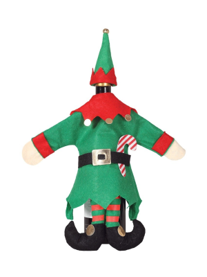 Funda Botella Elfo - Complementos Navideños