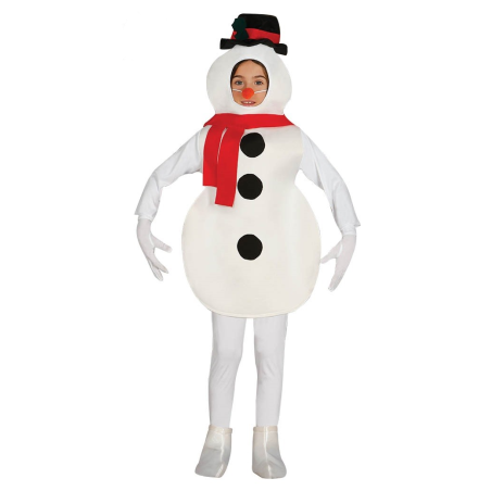 Disfraz de Muñeco de Nieve infantil - Disfraces Navideños Infantiles