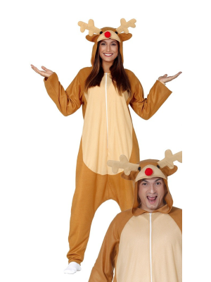 Disfraz de Reno Pijama - Disfraces de Animales Adultos
