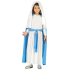 Disfraz de Virgen Maria Infantil - Disfraces Navideños para Niñas