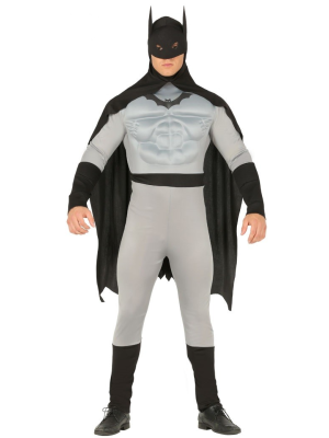Disfraz de Bat Boy Musculoso Gris - Disfraces de Superheroes para Hombre