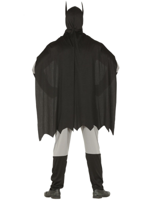 Disfraz de Bat Boy Musculoso Gris - Disfraces de Superheroes para Hombre