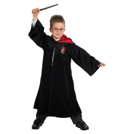 Disfraz Tunica Harry Potter Deluxe Infantil - Disfraces de Cine y Tv para Niños