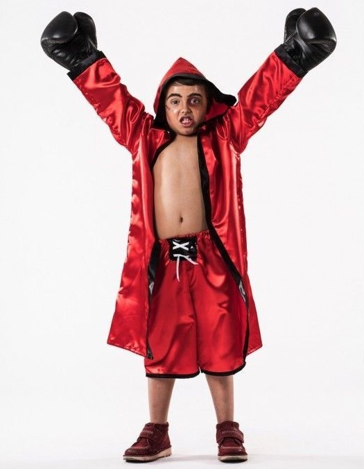 Comprar Disfraz de Boxeador Rojo Disfraces de Deporte para Niño