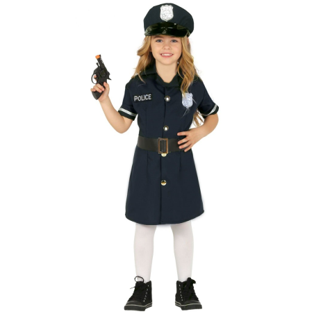 Disfraz de Policia Niña Infantil - Disfraces de Policias y Presos