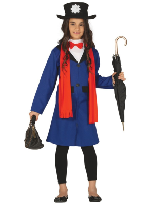 Disfraz de Niñera Poppins Infantil - Disfraces para Niña