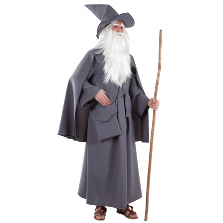 Disfraz de Mago Gris - Disfraces de Estudiante de Magia para Adulto