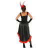 Disfraz de Can Can Negro Largo - Disfraces de Can Can adultos