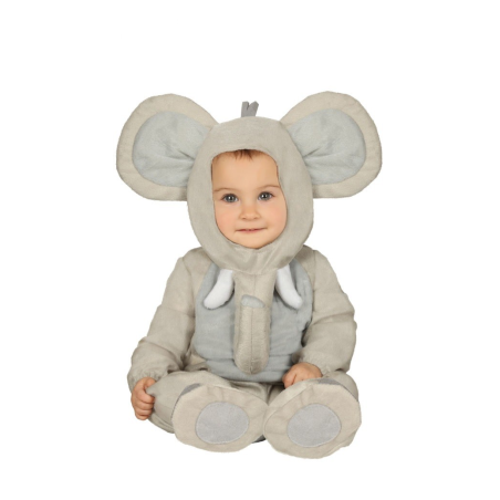 Disfraz de Elefante Gris Baby - Disfraces de Animales Bebes
