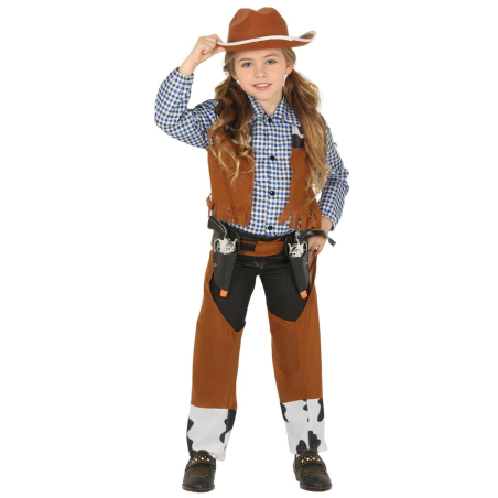 Vestit de Cowboy o Vaquera Vaca Nen