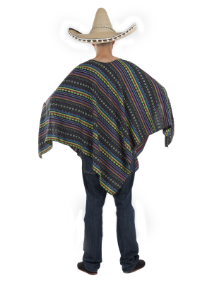 Disfraz de Poncho Mejicano - Disfraces Mexicanos