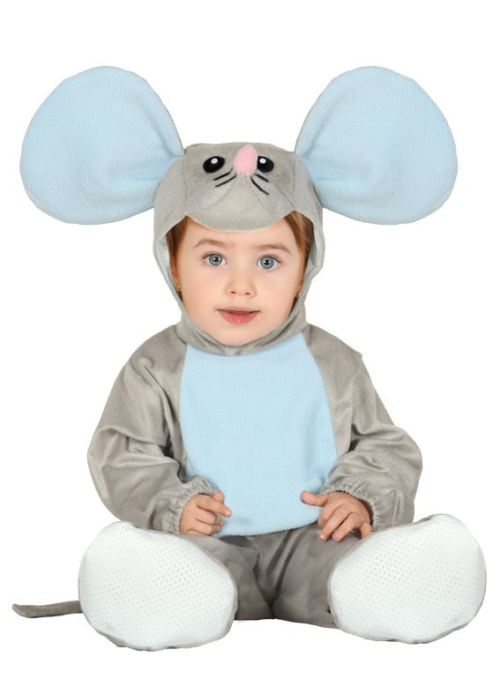 Disfraz de Raton Gris Bebe - Disfraces de Animales Bebes