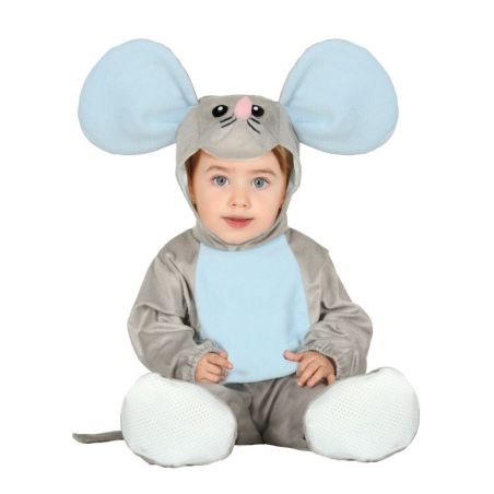 Disfraz de Raton Gris Bebe - Disfraces de Animales Bebes