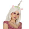 Diadema Unicornio Plata - Sombreros