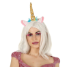 Diadema Unicornio Dorado - Sombreros