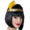 Diadema De Charleston Negre