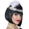 Diadema De Charleston Negre