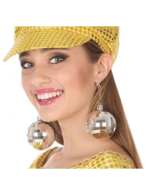 Comprar unes Arracades Bola de Disco per a 2.50€ – vestit de Botiga en línia