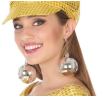 Earrings Ball Disco - Complementos años 70-80 (Disco)