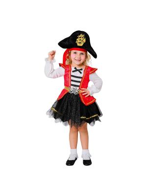 Disfraz de pirata Caribeña con tul Infantil - DISFRACES PARA BEBES