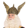 Casco con Alas Dorado - Sombreros