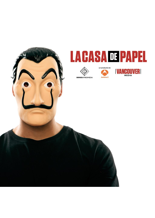 Mascara La casa de papel - Mascaras y Antifaces
