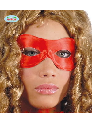 Antifaz Pierrot rojo - Mascaras y Antifaces
