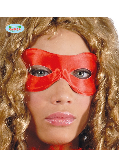 Antifaz Pierrot rojo - Mascaras y Antifaces