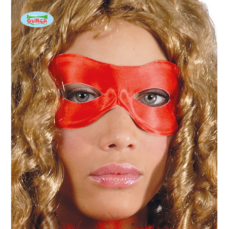 Antifaz Pierrot rojo - Mascaras y Antifaces