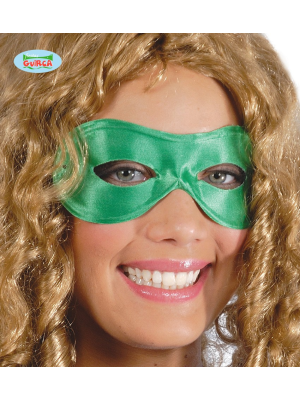Antifaz Pierrot verde - Mascaras y Antifaces