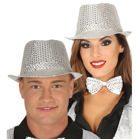 Gorro Lentejuelas Plata - COMPLEMENTOS POR CATEGORIA