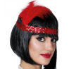 Headband Charleston gorria
