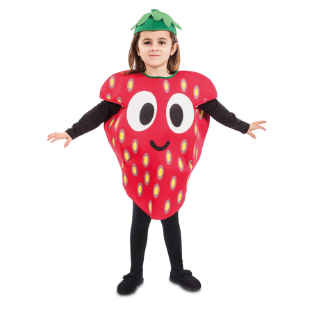 Disfraz de Fresa Infantil - Disfraces de Flores Frutas y Verduras Infantiles
