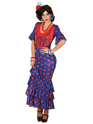 Vestit De Flamenc Blau