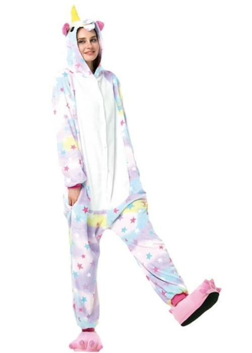 Vestit Unicorn Estrelles Pyjama De Peluix