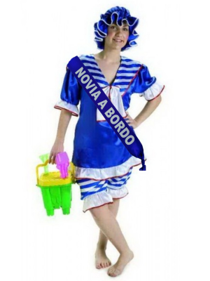 Disfraz de Bañista con Banda - Despedidas de Soltera - Disfraces Despedida Soltera