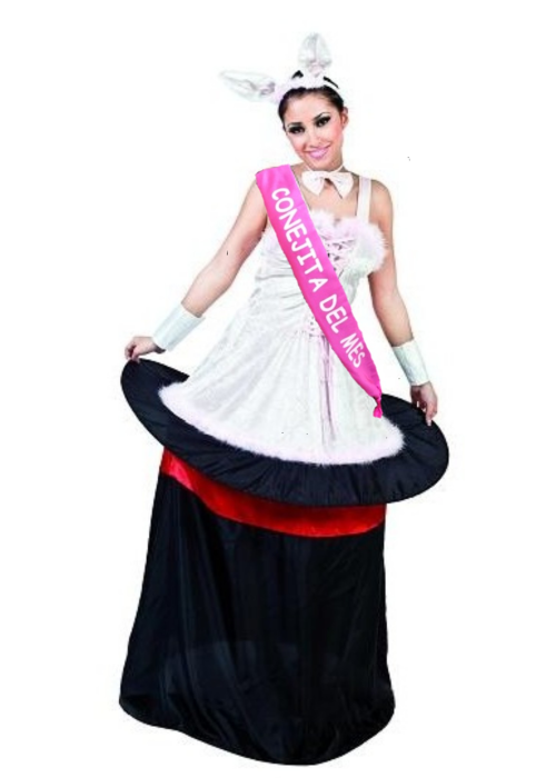 Mozorro playboy Bunny top Hat band - Bachelorette alderdiek