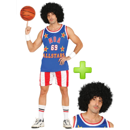 Mozorro bat Saskibaloi peluka bat pack