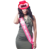 Set de gorro Chicas de Fiesta y banda Estamos - Pack Complementos Despedidas - Set para Despedidas