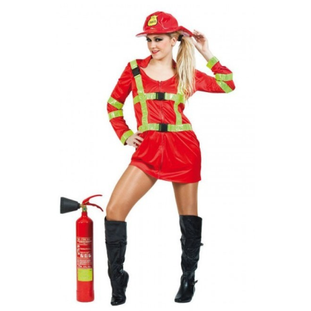 Disfraz de Bombera  - Disfraces de Bomberos