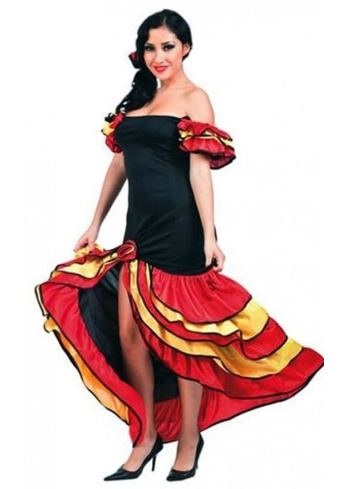 Disfraz de Rumbera Sevillana - Disfraces de Mujer